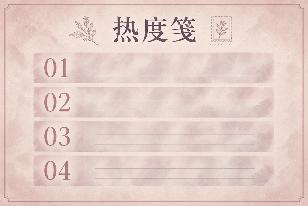 人人视频热度笺视觉