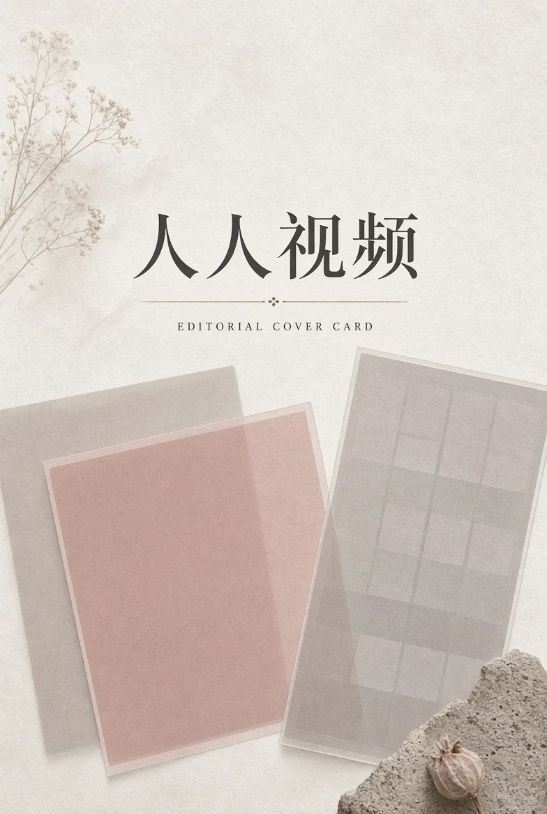 人人视频品牌视觉
